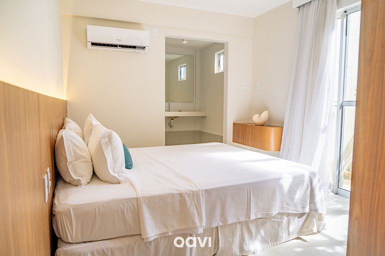 Apto 2 Suites com Jardim #Vip Praia