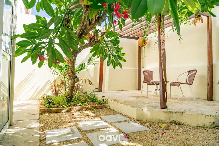 Apto 2 Suites com Jardim #Vip Praia