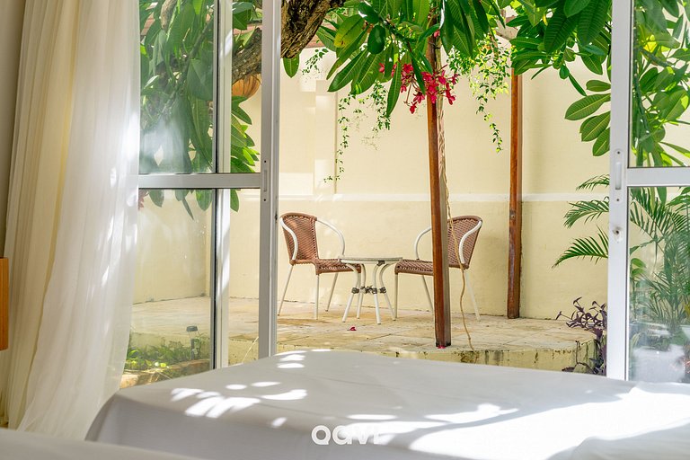 Apto 2 Suites com Jardim #Vip Praia