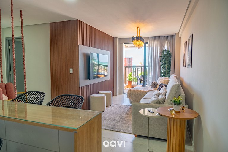 Apt. Vista Mar em Manaíra Mindset 708 - Qavi