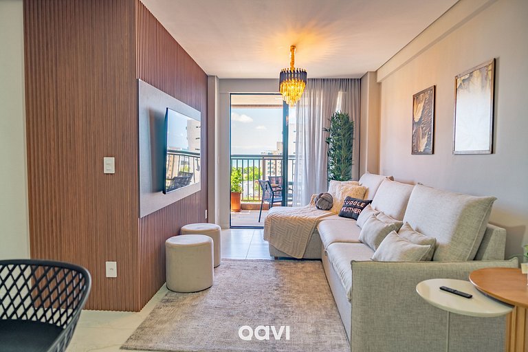 Apt. Vista Mar em Manaíra Mindset 708 - Qavi