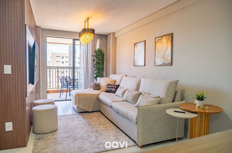 Apt. Vista Mar em Manaíra Mindset 708 - Qavi