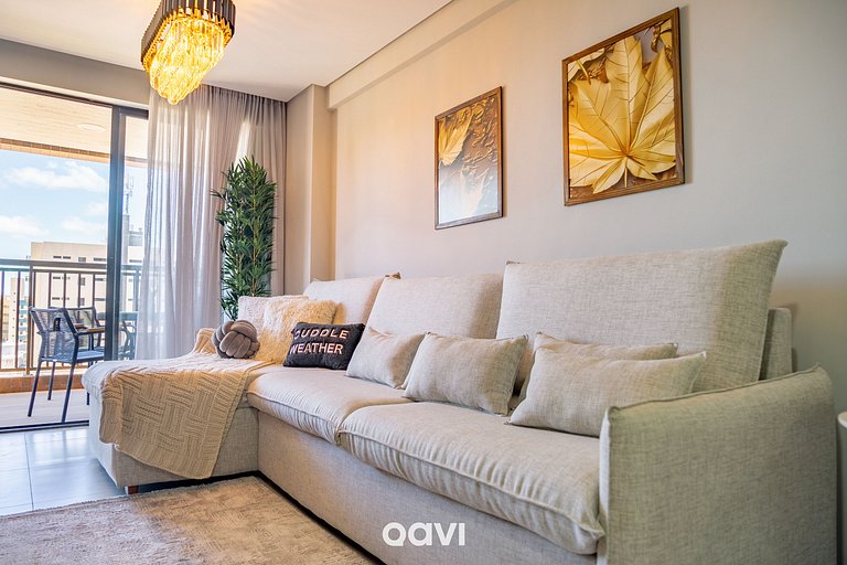 Apt. Vista Mar em Manaíra Mindset 708 - Qavi