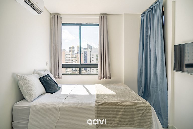 Apt. Vista Mar em Manaíra Mindset 702 - Qavi