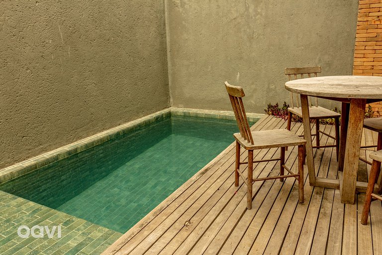 Casa com Piscina Privativa na Praia do Marceneiro - Vila Caj