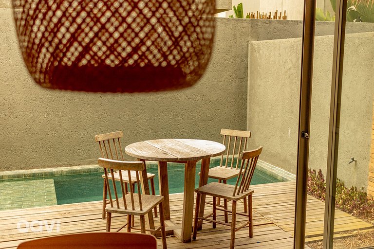 Casa com Piscina Privativa na Praia do Marceneiro - Vila Caj
