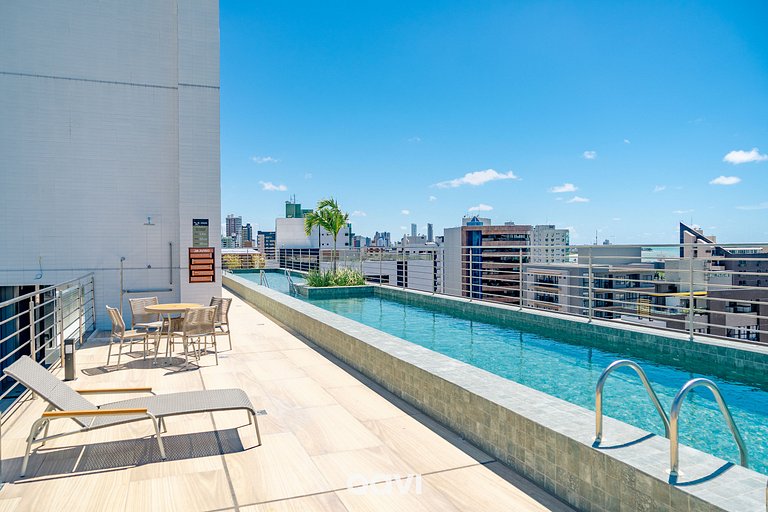 Flats Confortáveis em Manaíra Mindset - Qavi
