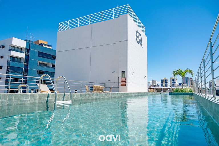 Apt. Vista Mar em Manaíra Mindset by Qavi