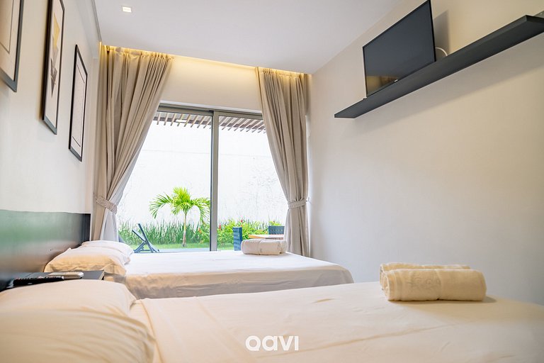 Flat Ile de Pipa Deck Molhado Palawan by QAVI