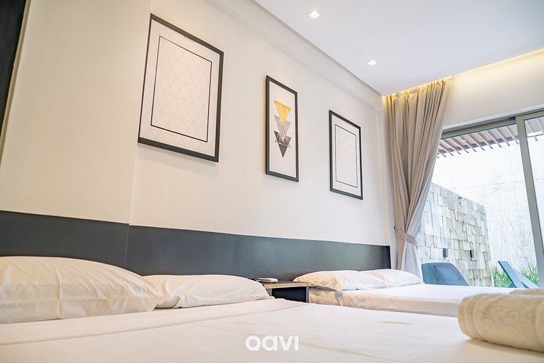 Flat Ile de Pipa Deck Molhado Palawan by QAVI