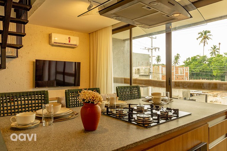 Duplex com piscina Tamoná 12 by Qavi