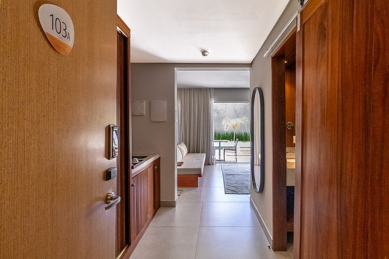 Flat Ile de Pipa Deck Molhado Lux by QAVI