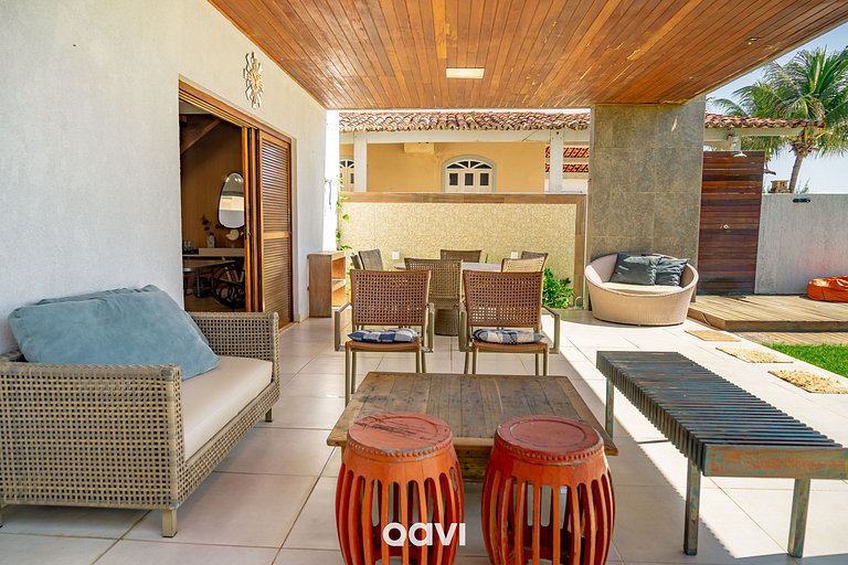 Casa Pé na Areia em Pirangi by QAVI