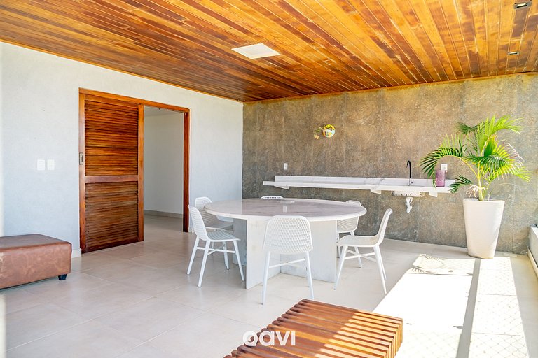 Casa Pé na Areia em Pirangi by QAVI