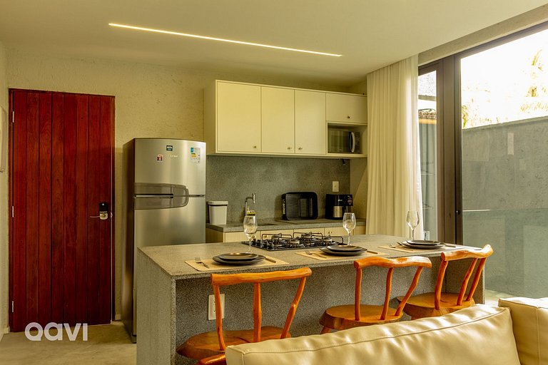 Apartamento em condomínio Tamoná 06 by Qavi