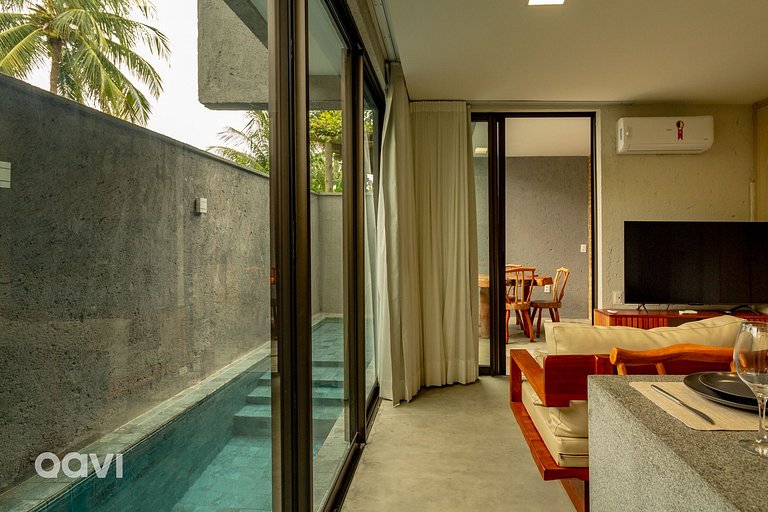 Apartamento em condomínio Tamoná 06 by Qavi