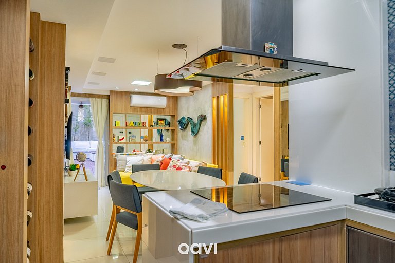 Apto. com Jacuzzi em Cotovelo In Mare by QAVI