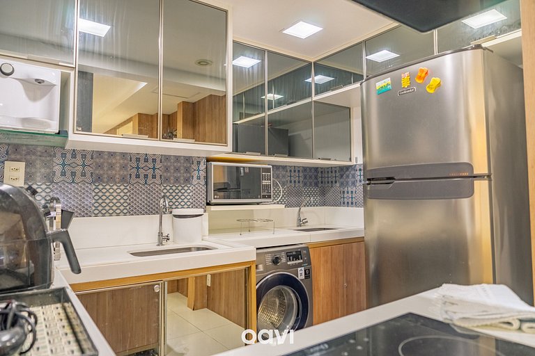 Apto. com Jacuzzi em Cotovelo In Mare by QAVI