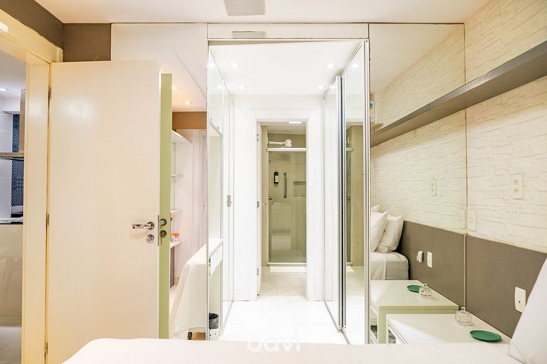 Apto. com Jacuzzi em Cotovelo In Mare by QAVI