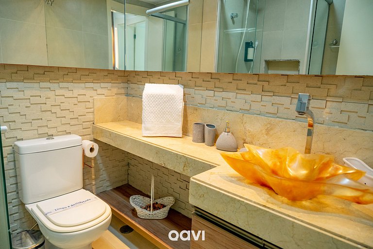 Apto. com Jacuzzi em Cotovelo In Mare by QAVI