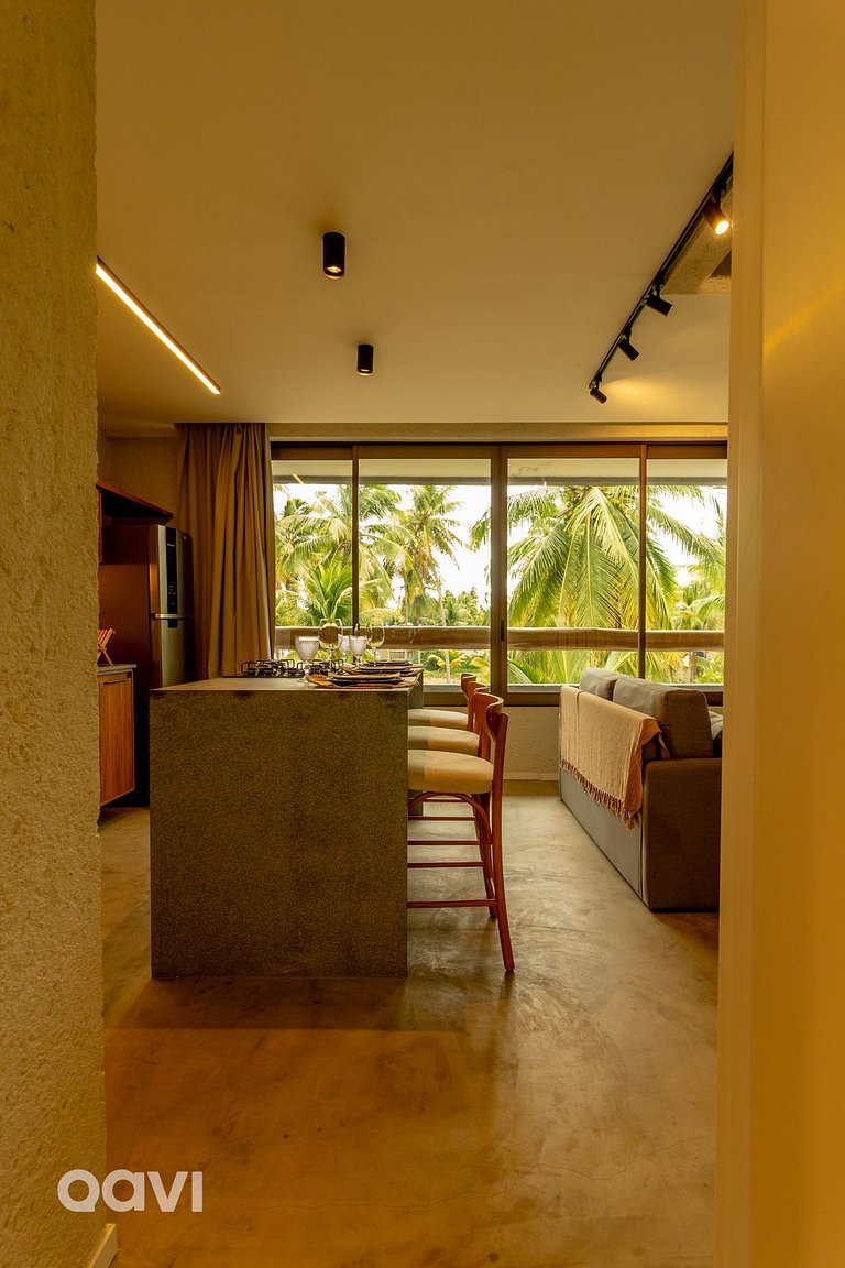 Flat com Piscina em Cobertura em Milagres by Qavi