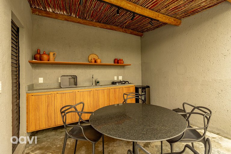 Flat com Piscina em Cobertura em Milagres by Qavi