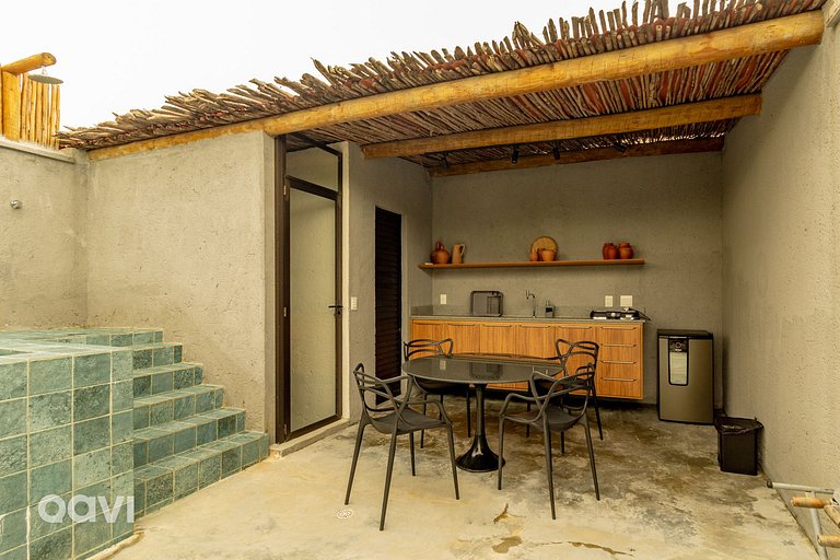 Flat com Piscina em Cobertura em Milagres by Qavi