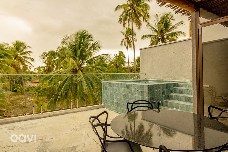 Flat com Piscina em Cobertura em Milagres by Qavi