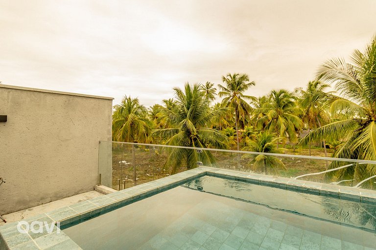 Flat com Piscina em Cobertura em Milagres by Qavi