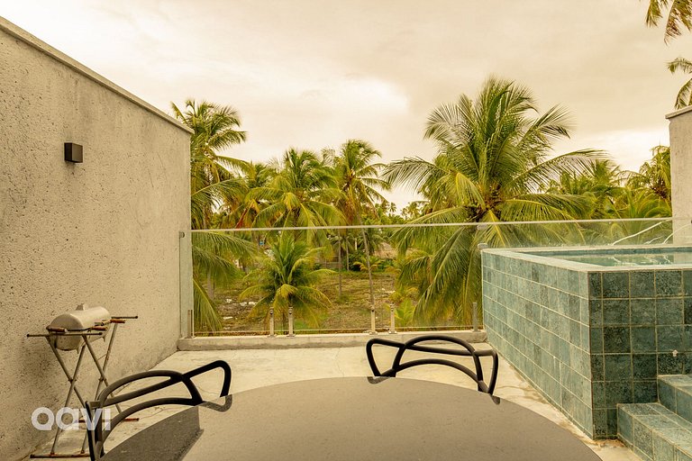 Flat com Piscina em Cobertura em Milagres by Qavi