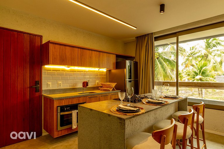 Flat com Piscina em Cobertura em Milagres by Qavi