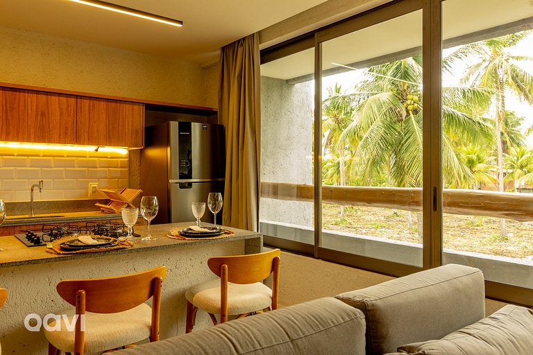 Flat com Piscina em Cobertura em Milagres by Qavi