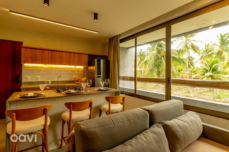 Flat com Piscina em Cobertura em Milagres by Qavi