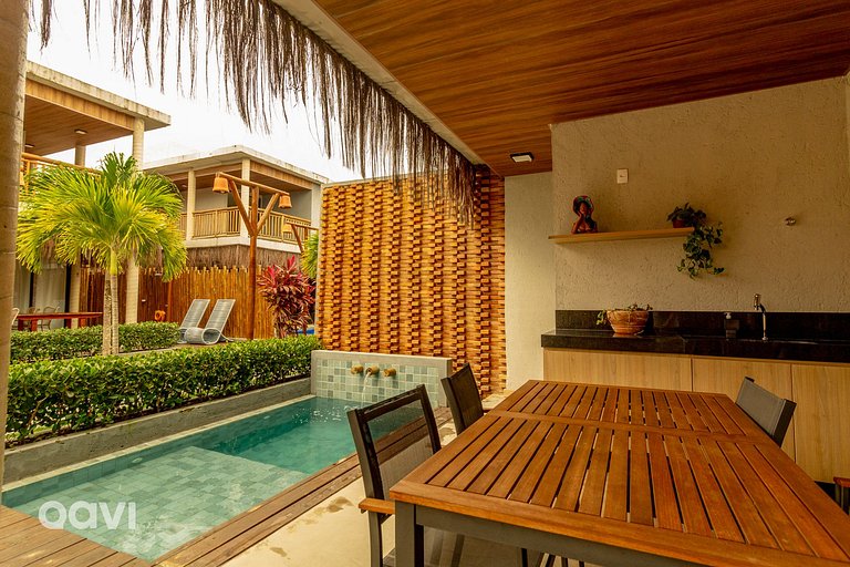 Casa com Piscina Privativa em São Miguel dos Milagres by Qav