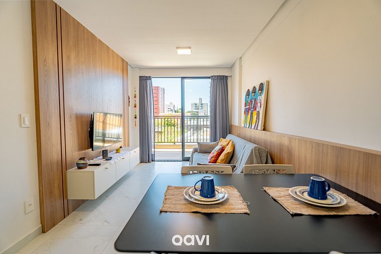 Apt Vista Mar em Manaíra by Qavi