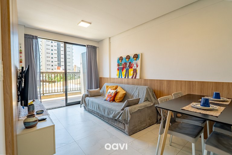 Apt Vista Mar em Manaíra by Qavi