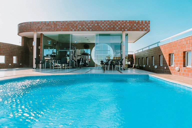 Flat Vista Parcial Mar em Petrópolis by Qavi