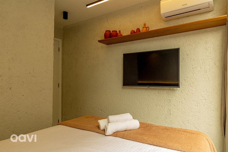 Flat com Piscina no Rooftop em Milagres by Qavi