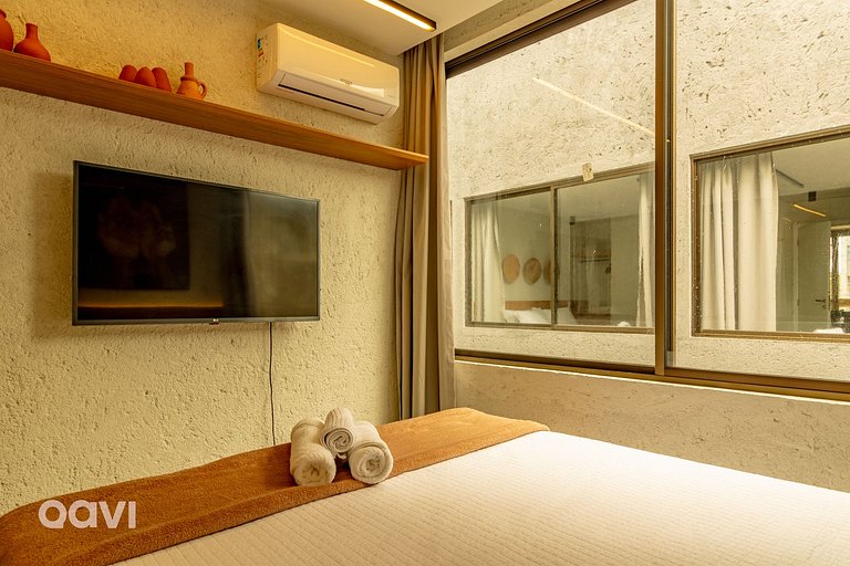 Flat com Piscina no Rooftop em Milagres by Qavi