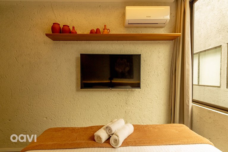 Flat com Piscina no Rooftop em Milagres by Qavi