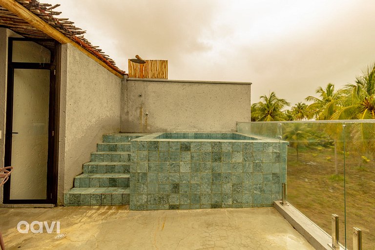 Flat com Piscina no Rooftop em Milagres by Qavi