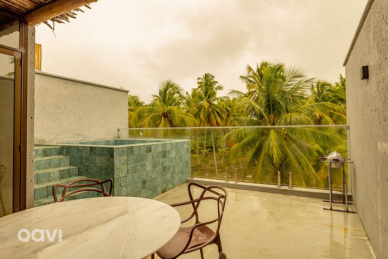 Flat com Piscina no Rooftop em Milagres by Qavi