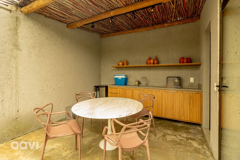 Flat com Piscina no Rooftop em Milagres by Qavi