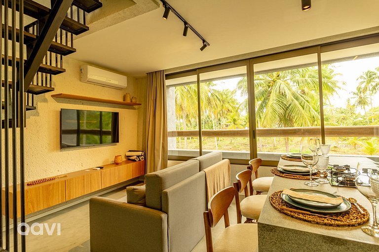 Flat com Piscina no Rooftop em Milagres by Qavi