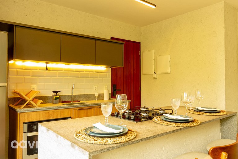 Flat com Piscina no Rooftop em Milagres by Qavi