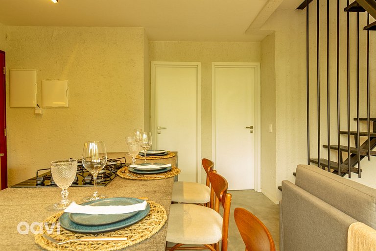 Flat com Piscina no Rooftop em Milagres by Qavi