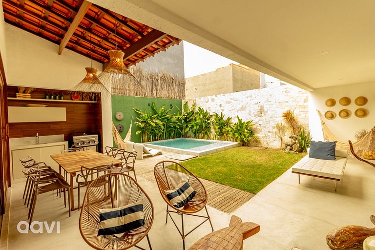 Casa Dahí na Praia do Marceneiro by Qavi
