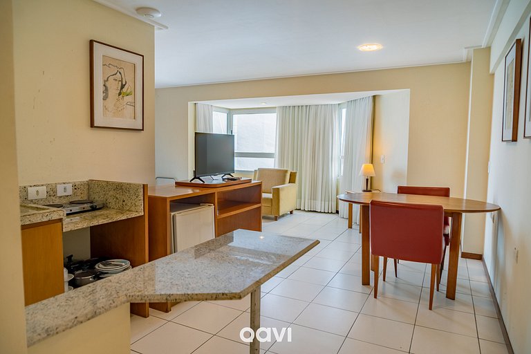 Flat Vista Parcial Mar em Petrópolis by Qavi