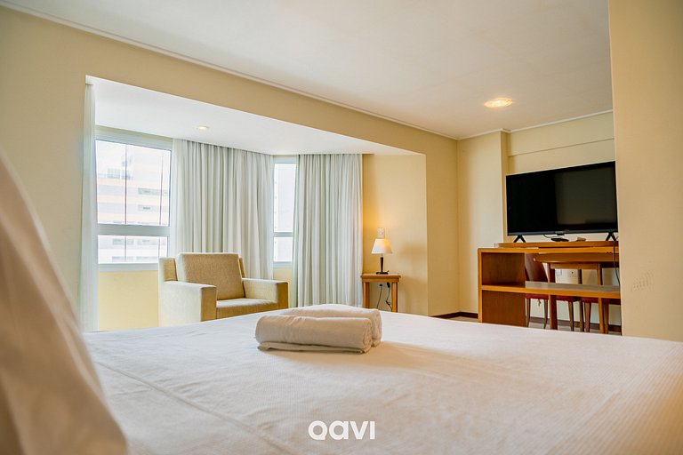 Flat Vista Parcial Mar em Petrópolis by Qavi