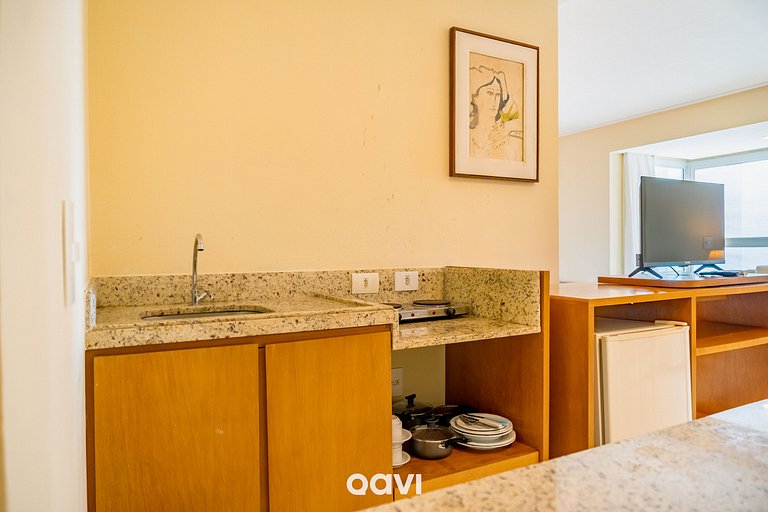 Flat Vista Parcial Mar em Petrópolis by Qavi